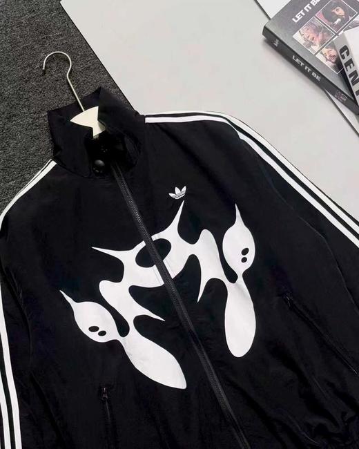 F031058复古风联名时尚印花运动休闲上衣外套立领夹克 商品图11