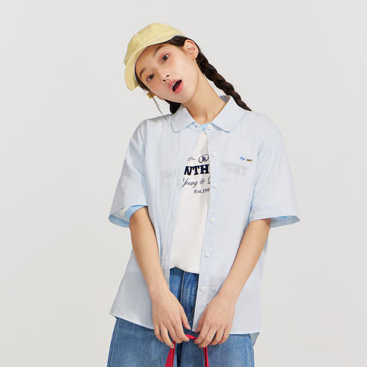 笛莎/Deesha 2026年夏季新款青少年衬衫 商品图3