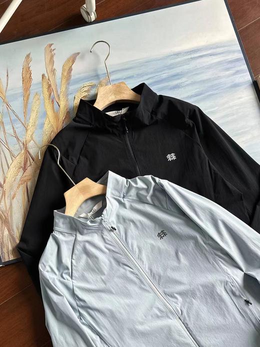 F031015户外夏季轻薄立领全方位无死角防护凉感舒适透气简约防晒衣外套 商品图1