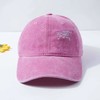 F031016刺绣款男女同款纯棉怀旧软顶时尚百搭清爽舒适可水洗棒球帽 商品缩略图6