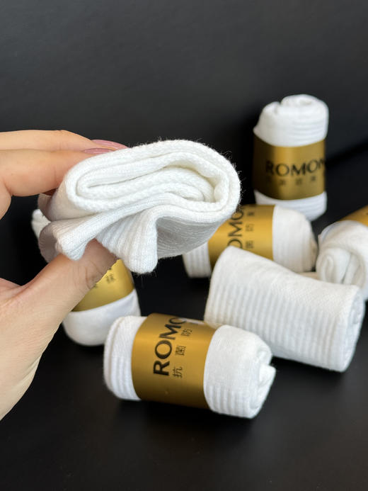 正品ROMON罗蒙10A级抗菌艾草精油防臭长袜 商品图10