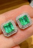 2.6ct 祖母绿耳钉 商品缩略图2