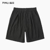 PINLI品立2026新款男士宽松纯色直筒休闲短裤五分裤夏季百搭潮牌B262117021 商品缩略图3