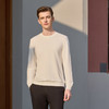 半身缘男装 春季天丝棉提花休闲圆领卫衣T恤261312M01110216 商品缩略图0