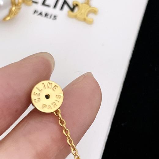 赛琳 双链凯旋门吊珠耳钉（XTY） 商品图5