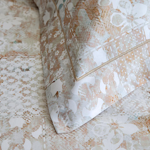 【代发】140支 迷醉的滇池 波斯花园 蓝铂四件套纯棉（尺寸为被罩尺寸） 商品图2