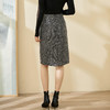 剩S/M/XXL 米思阳职场半身裙2026秋季新款通勤时尚直筒高腰中长款一步裙2174 商品缩略图4