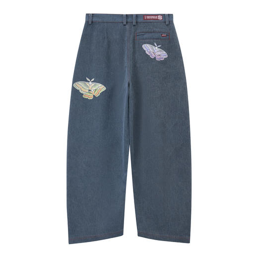 ONIARAI/鬼洗26春夏新品黑标石器时代飞蛾前褶弯刀牛仔裤26A3403 商品图4