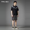 PINLI品立2026春季新款男士宽松插肩袖动物印花圆领短袖T恤潮牌B262111016 商品缩略图1