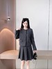 香y同款小香风miu系灰色毛呢外套/短裙/衬衫三件套 商品缩略图7