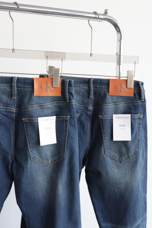 26 西K Jeans 春夏薄款 复古蓝小直筒牛仔裤 NZK259 商品图4