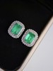 1.85ct祖母绿耳钉 商品缩略图2