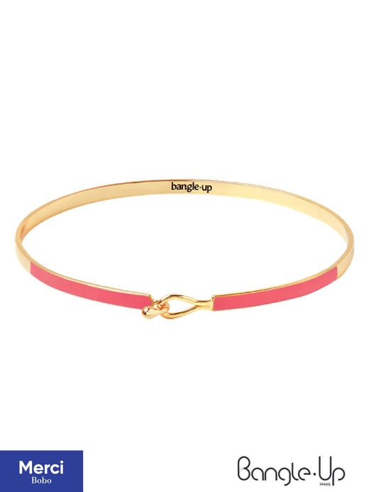 Bangle Up法国小众珐琅首饰lily水滴扣手镯 商品图4