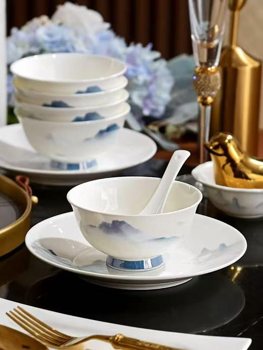 唐山骨质瓷餐具全套29头 礼盒装 商品图1