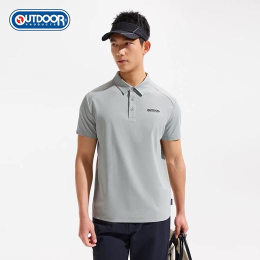 【春上新】【8折】6楼OUTDOOR新款户外休闲POLO吸湿速干插肩商务时尚透气短袖T恤吊牌价299折后价239 商品图2