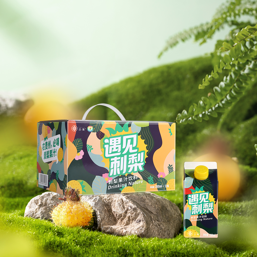 遇见刺梨果汁饮料280ml*12盒/箱