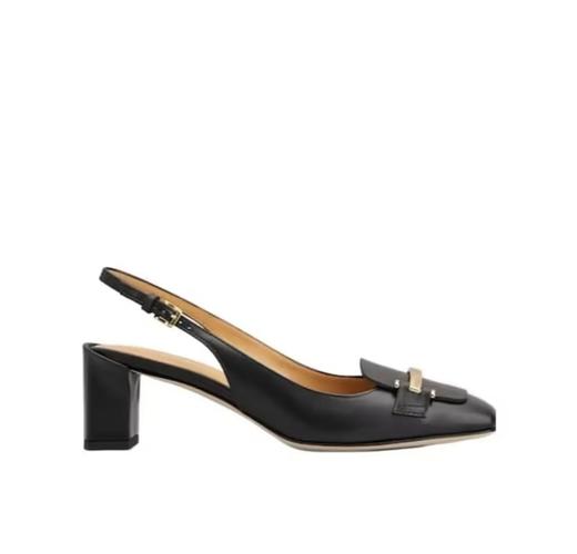 TOD'S 高跟鞋女  XXW63L0JE10SMX-B999 .【鞋底有膜，试穿小心】 商品图1