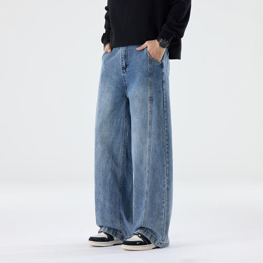 新热卖！【弯刀牛仔裤】百搭显高 不挑身材 不卡裆部 耐穿耐磨 抗皱不易掉色 商品图10