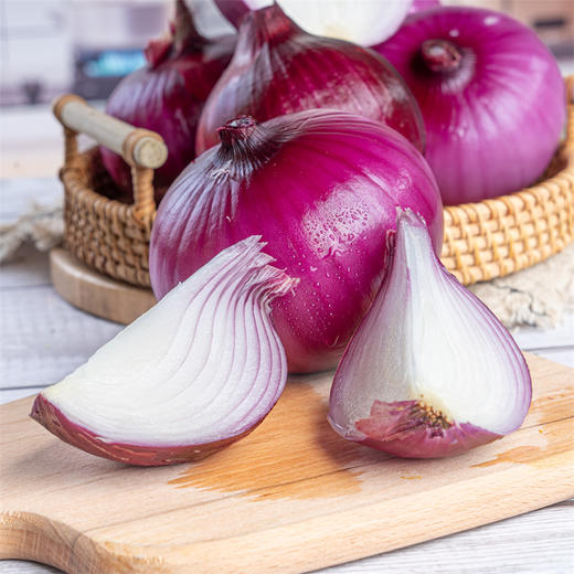 【云南紫皮水果洋葱】饱满圆润、肉质鲜嫩 商品图3