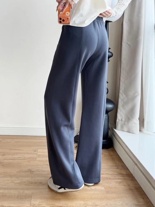 爆款品质货！空气感系列，抽绳松紧腰阔腿长裤  26G0309- 商品图1