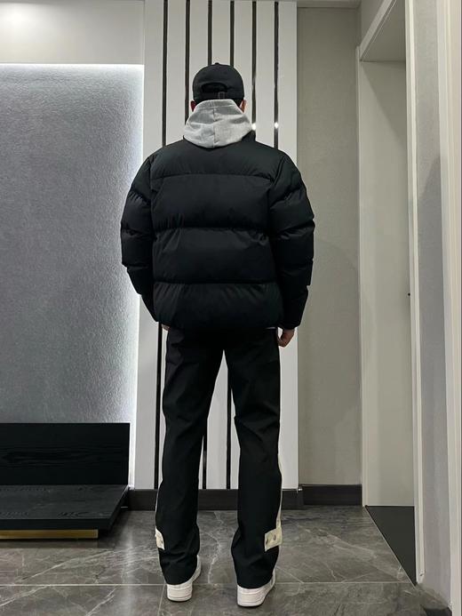 F031051哈灵顿新款面包服立领拉链短款宽松情侣羽绒服 商品图9