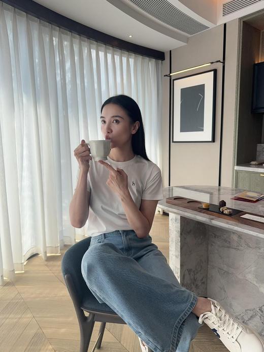 二店y 【26001】余料加栽，哈狗家，正肩有型，刺绣女士短袖T恤 商品图13