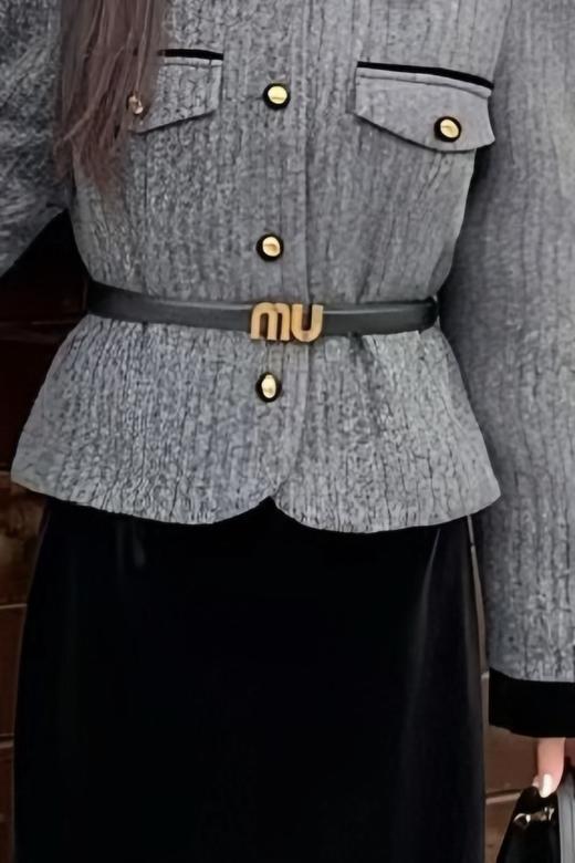 ESTACIA 百搭时尚单品个性字母皮带腰带 21755 商品图0