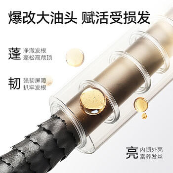 长发小寨【非遗传承】生姜何首乌洗发水淘米水控油蓬松男女士固色养发400g /个人护理 /洗发护发 /洗发水 商品图1