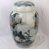 陶瓷骨灰坛子 窑变山水纯手工景德镇瓷器大号骨灰罐 商品缩略图2