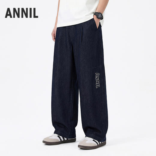 男女童梭织单裤夏季新款安奈儿童装EM626740 商品图0