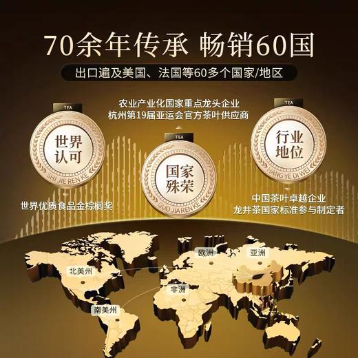 【2026年新茶现货】狮峰丨大观礼盒 西湖龙井 绿茶 明前精品级 100g 商品图4