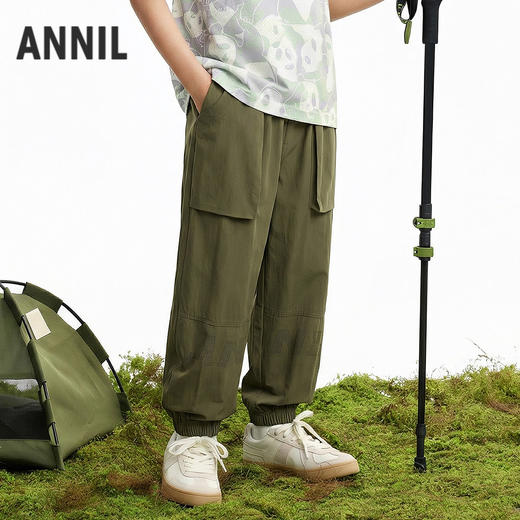 男童梭织单裤夏季新款安奈儿童装EB626748 商品图1