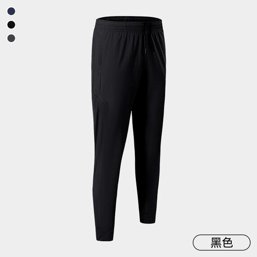 2026春季新款跑步长裤腿部拉链口袋设计两侧斜插口袋腰部拉绳 商品图0