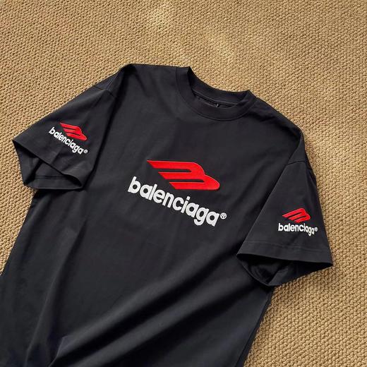 F031007字母刺绣前后左右LOGO手工磨烂面料超重工艺短袖T恤 商品图14