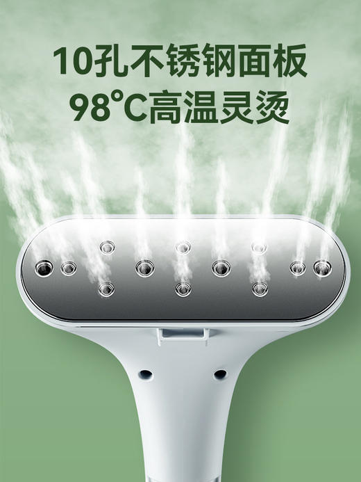 海尔双杆挂烫机家用挂立手持式平板熨烫机蒸汽小型熨斗衣服服装店2002A 商品图7