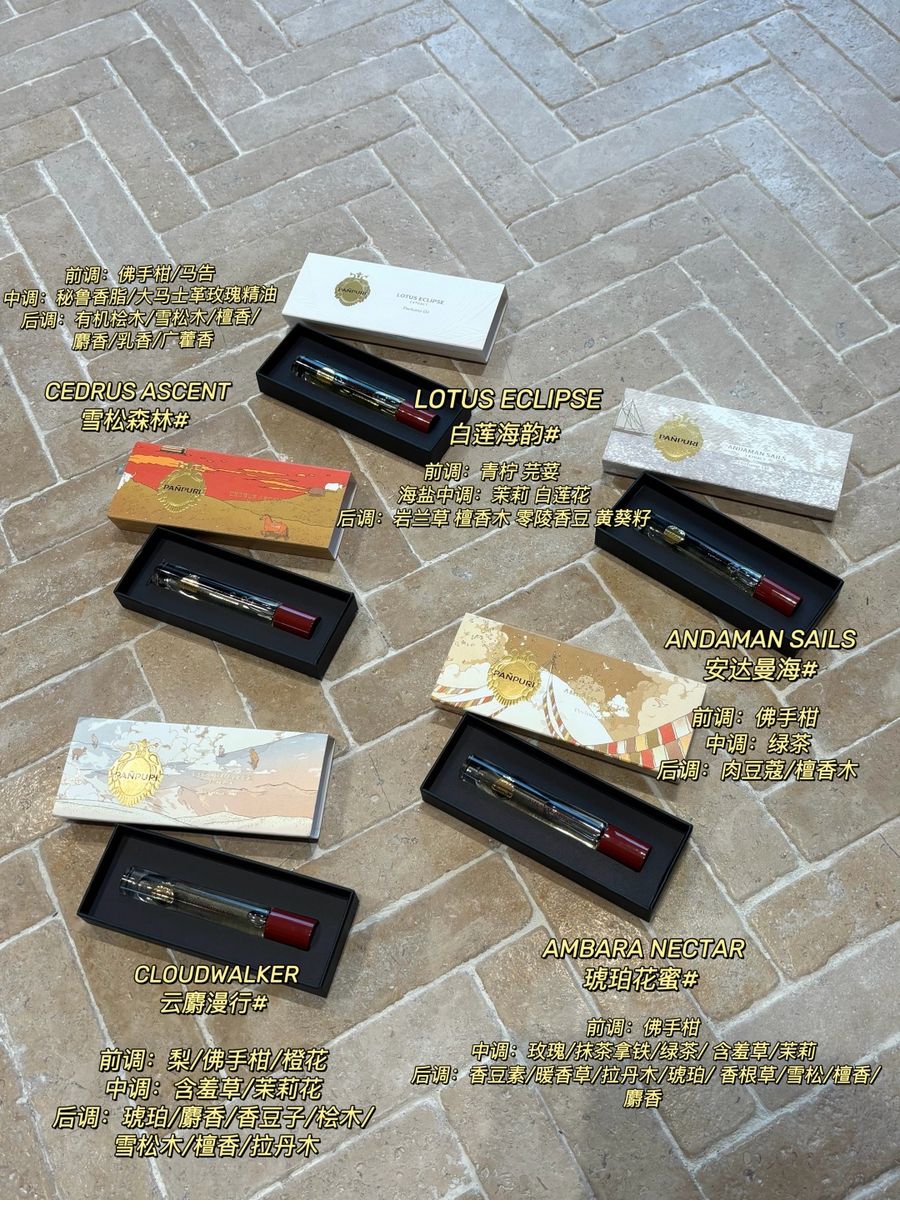 曼谷必入伴手礼 PANPUR*I 遇见曼谷香水油 泰国香氛滚珠香水，不tui换！
