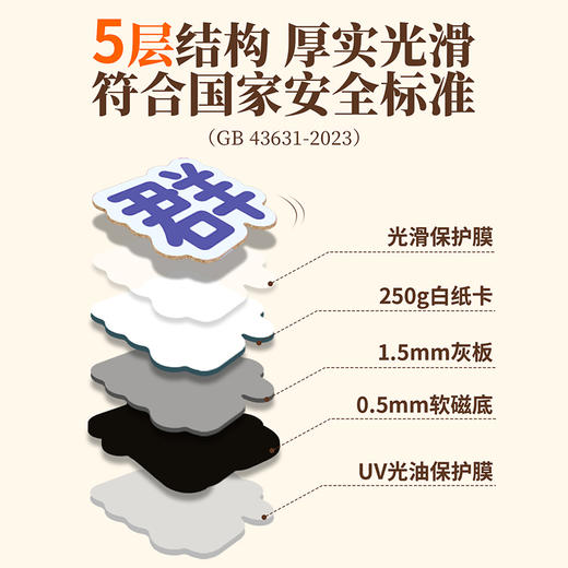 小羊上山1-6级高频汉字磁力贴识字冰箱贴造句组词语儿童益智玩具 商品图5