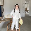 【亲子款39.9/套】73-180码儿童睡衣春夏季女童时光棉家居服中小童女孩八分袖甜美开衫两件套聚★为爱严选 商品缩略图1