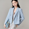 剩S/M/L/XL 芳外新款气质通勤西装外套纯色高级感短外套8I24AX0146 商品缩略图1