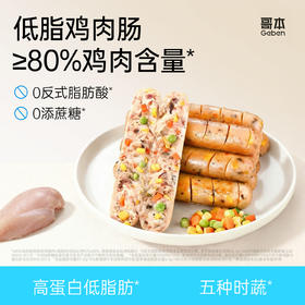 预售4月4日发货【共享分销】满满鸡肉含量看得见 低脂鸡肉肠 鲜香爽口 每根约130g