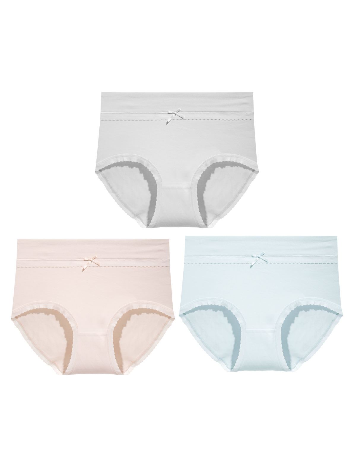 【满3条/39元】（大版）【秀黛】女精选棉质平角裤女士棉质内裤【1条】W7339007T【门店同款】【内裤非质量问题不退换，介意勿拍】