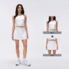 【燃脂计划】瑜伽网球裙套装女带胸垫健身运动背心防走光带内衬运动短裙两件套 商品缩略图2