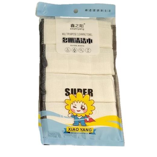 纤维多用清洁巾 30x25cm（4片装） 商品图0