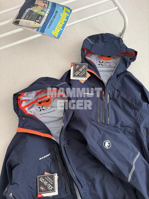 猛犸象Mammut艾格Eiger极限Nordwand Advanced HS男款极限高级滑雪冲锋衣 商品图3
