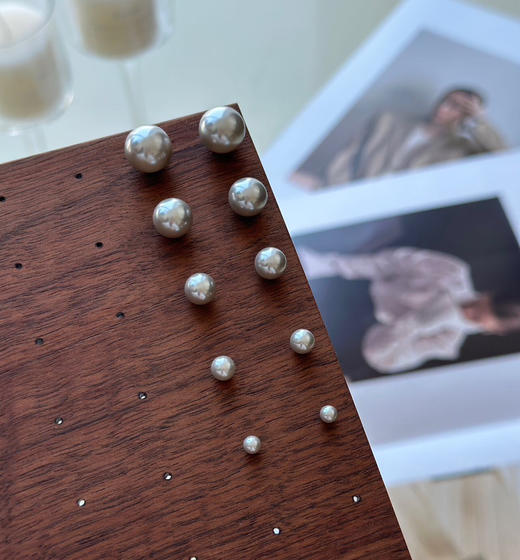 预售施华洛世奇真多麻珍珠耳钉122908 商品图1