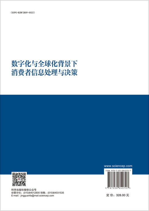 数字化与全球化背景下消费者信息处理与决策 商品图1