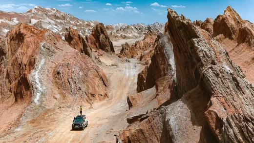 户外@【西海秘境】第五大无人区哈拉湖-托素湖-黑独山-蜜蜡湖-雅丹长城-五彩谷7天 商品图7