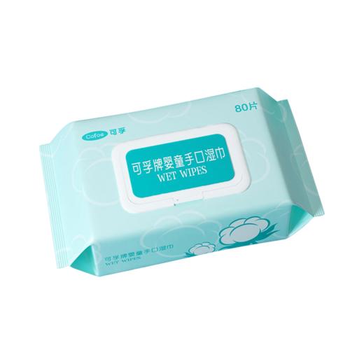 【880积分兑换】可孚婴儿湿巾实惠装大包80抽 商品图0
