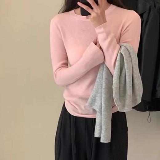 【超模君精选福利 59元2件，单拍不发】羊毛打底衫（加购2件，下单自动满减），柔软舒适，羊绒触感，超百搭 商品图3