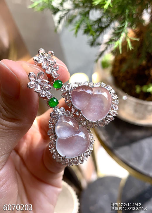 6070203，葫芦耳坠。具体价格微信咨询 商品图2